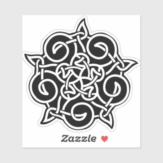 ケルト結び目模様 シール (シート)