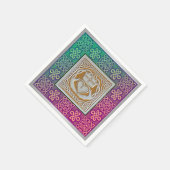 ケルト結び目模様 スタンダードカクテルナプキン (角)