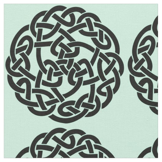 ケルト結び目模様 ファブリック (クローズアップ)