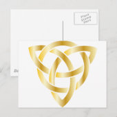 ケルト結び目模様 ポストカード (正面/裏面)