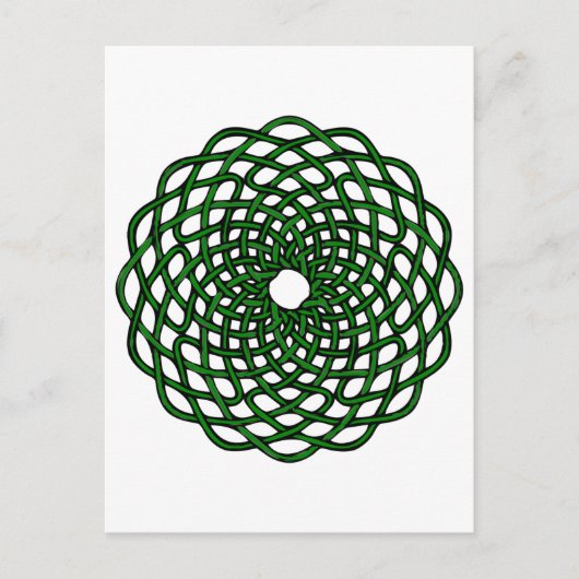 ケルト結び目模様 ポストカード (正面)