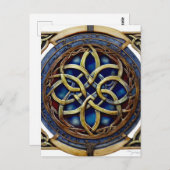 ケルト結び目模様 ポストカード (正面/裏面)