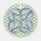 ケルト結び目模様 メタルオーナメント (裏面)