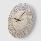 ケルト結び目模様 ラージ壁時計 (傾斜)