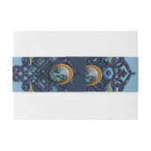 ケルト結び目模様 招待状ベリーバンド (裏面例)