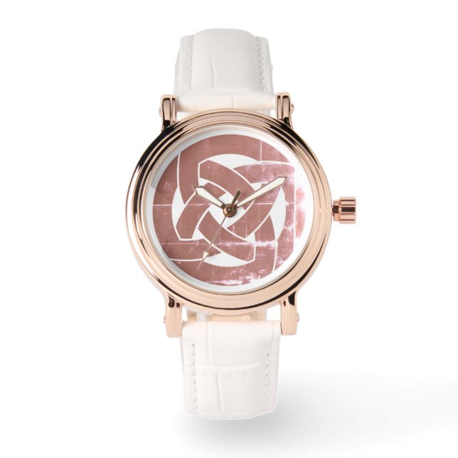 ケルト結び目模様 腕時計 (正面)