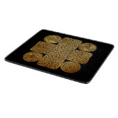 ケルト結び糸細工クロス切削ボード カッティングボード (角)