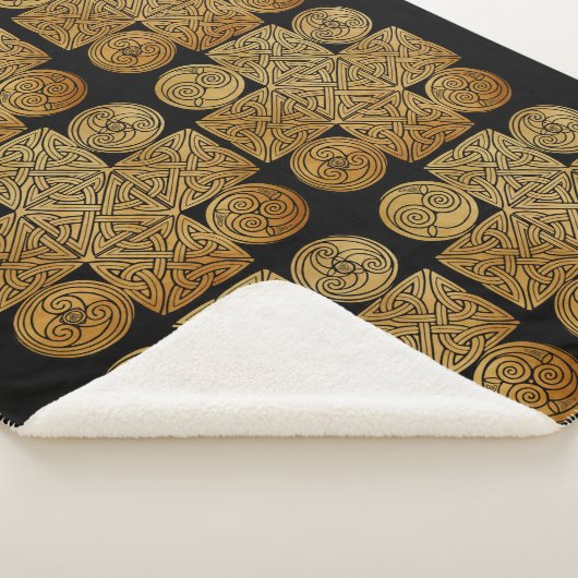 ケルト結び糸細工クロス シェルパブランケット (3/4)