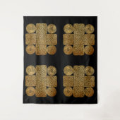 ケルト結び糸細工クロス タペストリー (正面)