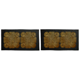 ケルト結び糸細工クロス 枕カバー