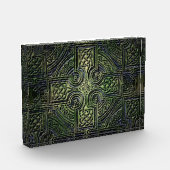 ケルト結び糸細工セントパトリックズデー フォトブロック (左)