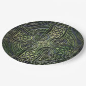 ケルト結び糸細工セントパトリックズデー ペーパープレート (アングル)