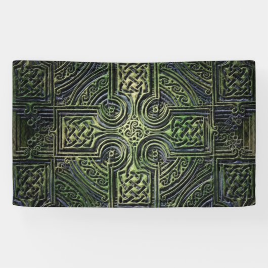 ケルト結び糸細工セントパトリックズデー 横断幕 (横)