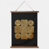 ケルト結び糸細工デザインセット 吊り下げ型タペストリー (正面2)