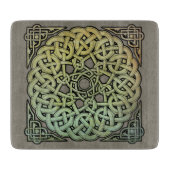 ケルト結び糸細工マンダラ カッティングボード (正面)