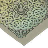 ケルト結び糸細工マンダラ ショートテーブルランナー (コーナー)