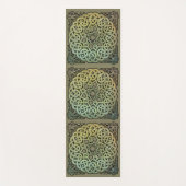 ケルト結び糸細工マンダラ ヨガマット (正面)