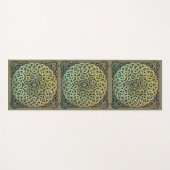 ケルト結び糸細工マンダラ ヨガマット (正面(横))