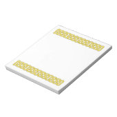 ケルト結び糸細工帯 ノートパッド (回転)