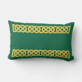 ケルト結び糸細工帯 ランバークッション (裏面)