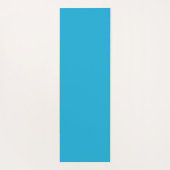 ケルト結び糸細工魚の青 ヨガマット (裏面)