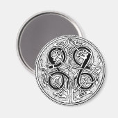 ケルト結び糸細工 マグネット (正面/裏面)