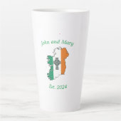 ケルト結婚ックラテマググ カフェラテマグ (正面)