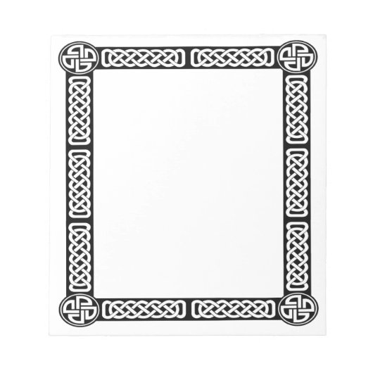 ケルト縁どク ノートパッド (正面)