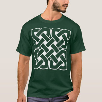 ケルト織りエンドレスノット幾何学模様3 Tシャツ