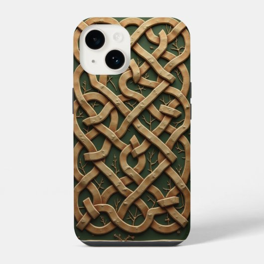 ケルト織り iPhoneケース (裏面)
