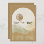 ケルト美しい |結婚式招待状 サンキューカード (正面/裏面)