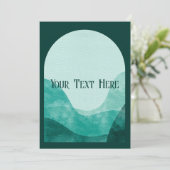 ケルト美しい |結婚式招待状 サンキューカード (スタンド正面)