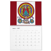 ケルト美術カレンダー カレンダー (3月 2017)