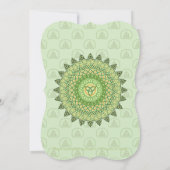 ケルト聖パティーズデイパーティの招待状 招待状 (裏面)