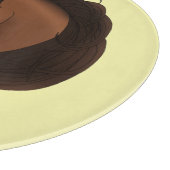 ケルト色の茶色の馬黄 カッティングボード (角)