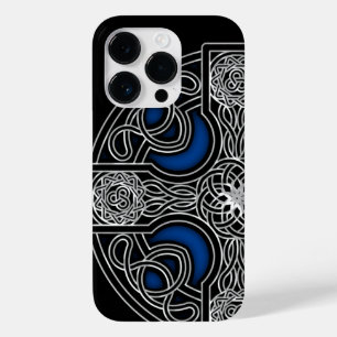 ケルト色クロスブルー Case-Mate iPhone 14 PROケース