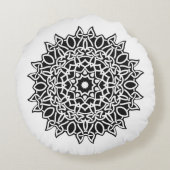 ケルト花枕 ラウンドクッション (裏面)