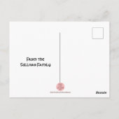 ケルト芸術的チパトリックの日ボホアイリッシュダンス ポストカード (裏面)