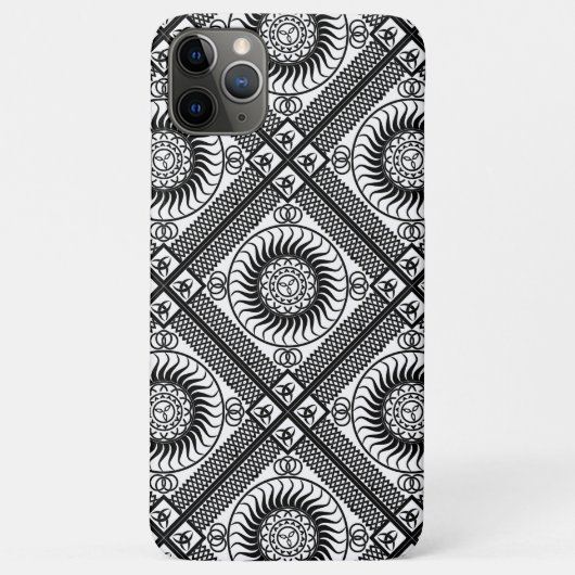 ケルト装飾の対角線 Case-Mate iPhoneケース (裏面)