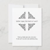 ケルト記号の日付の保存 (裏面)