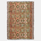 ケルト記号結び糸細工 スローブランケット (正面縦)