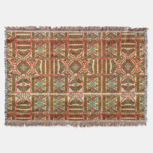 ケルト記号結び糸細工 スローブランケット (正面)