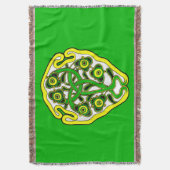 ケルト記号 スローブランケット (正面縦)