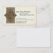 ケルト語は名刺を織り交ぜます 名刺 (正面/裏面)