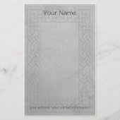 ケルト語は薄暗がりを尾行します 便箋 (正面)