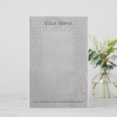 ケルト語は薄暗がりを尾行します 便箋 (スタンド正面)