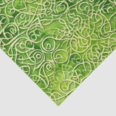 ケルト語アイリッシュグリーンと金ゴールドパター華美ン3 薄葉紙 (詳細)