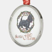 ケルト語スコティッシュテリアマザー メタルオーナメント (左)