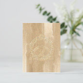 ケルト語トリケトラ三位一体ノットハガキ ポストカード (スタンド正面)