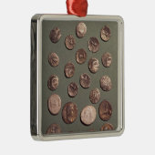 ケルト語選択および見つけられるローマの硬貨 メタルオーナメント (右)